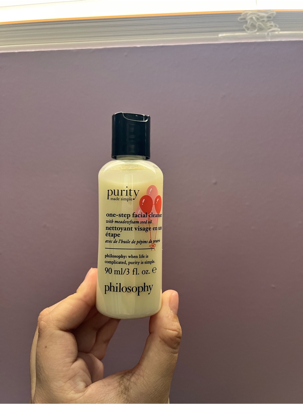 Philosophy Purity One-Step Facial Cleanser - Cream with Black Cap